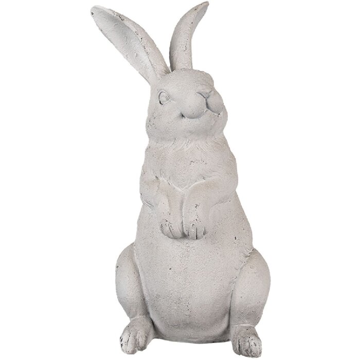 Clayre & Eef 6PR5053 Dekorační králík béžový 14x11x26 cm