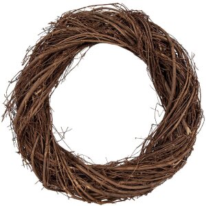 Clayre & Eef Dekorační věnec hnědý...