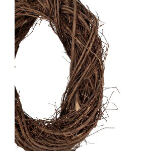 Clayre & Eef Dekorační věnec hnědý...