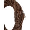 Clayre & Eef 6RO0602XL Dekorativní věnec hnědý 45x7 cm