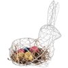 Clayre & Eef 6Y5481L Košík Rabbit White 28x15x30 cm Dekorace