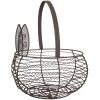 Clayre & Eef 6Y5528 Koš Rabbit Brown Ø 20x12/27 cm Žehlička