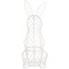 Clayre & Eef 6Y5535 Košík Rabbit White 12x14x39 cm