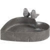 Clayre & Eef 6Y5583 Držák na rostliny šedý 19x17x7 cm