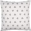 Clayre & Eef BSL22 Povlak na polštář bílý 45x45 cm - Elegantní bytový doplněk