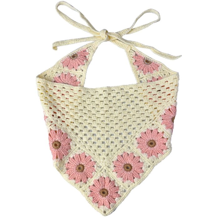 Juleeze JZCBA0005 Dětský šátek Beige Pink 55 cm - Stylový doplněk pro děti