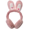 Juleeze JZCEW0027P Ohřívač uší Bunny Pink One Size Kids