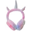 Juleeze JZCEW0033 Ear Warmer Unicorn Kids White Pink Blue One Size