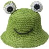Juleeze JZCHA0018 Dětský klobouk proti slunci se zeleným žabím vzorem 52 cm