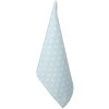 Clayre & Eef KT042.049 Kuchyňská utěrka Heart Blue 47x70cm