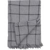 Clayre & Eef KT060.136 Blanket Plaid 125x150cm Grey