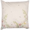 Clayre & Eef WFF22 Povlak na polštář Flora & Fauna 45x45 Béžově zelený