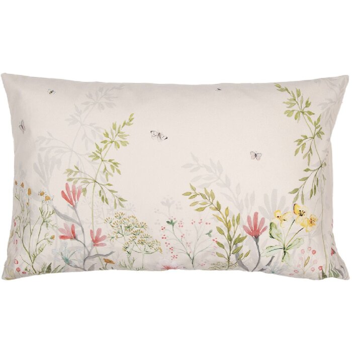 Clayre & Eef WFF36 Povlak na polštář Botanic Beige Green 30x50cm
