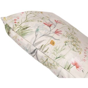 Clayre & Eef WFF36 Povlak na polštář Botanic Beige Green 30x50cm