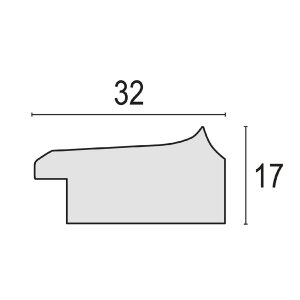 ZEP fotorámeček Venezia 15x20 cm hnědý se zlatým okrajem