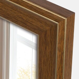 ZEP fotorámek Venezia 20x30 cm hnědý se zlatým okrajem