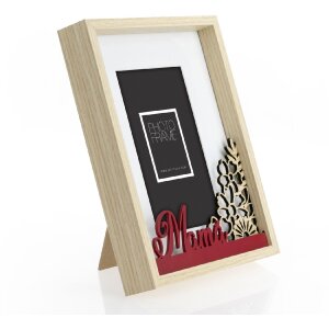 ZEP Dřevěný rámeček Chloe Mamá 10x15 cm Španělština