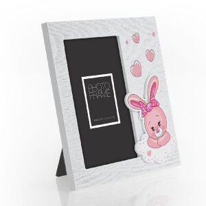 ZEP Maya růžový dřevěný fotorámeček 10x15 cm