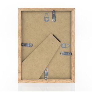 Dřevěný rámeček na obrázky ZEP Certifikát hnědý 21x29,7 cm