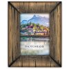 ZEP Dřevěný fotorámeček Hallstatt 13x18 cm hnědý