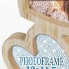ZEP dřevěná fotogalerie Frida 3 fotografie 12x11,5 cm srdce 13x40 cm
