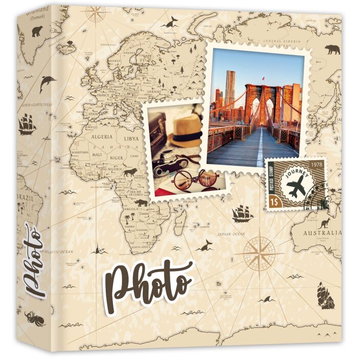 ZEP Adventure slip-in album hnědé 200 fotografií 13x19 cm
