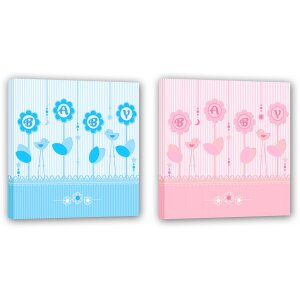 ZEP baby album BABY BOOK assorted 25x25 cm 60...