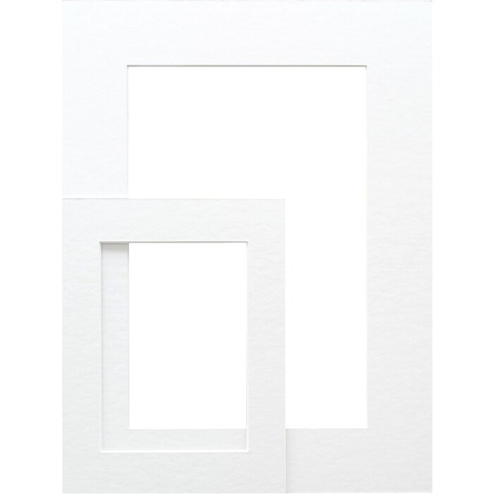 Deknudt SP109 Passepartout extra bílý výřez 15x23 cm
