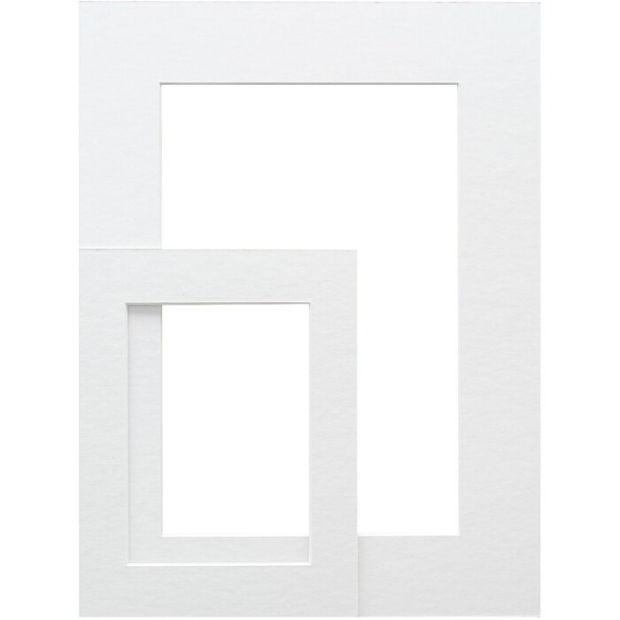 Deknudt SP111 passe-partout bílý výřez 30x45 cm