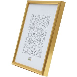 Deknudt S011A4 Rámeček na obraz Plain Gold 29,7x42 cm Plastový