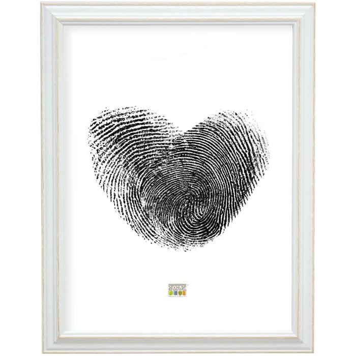 Deknudt S221H1 Rám obrazu bílý přírodní akcent 29,7x42cm dřevo