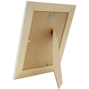 Deknudt S221H1 Rám obrazu bílý přírodní akcent 29,7x42cm dřevo