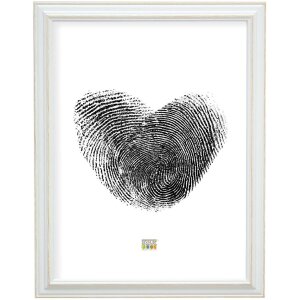Deknudt S221H1 Rám obrazu bílý přírodní akcent 29,7x42cm dřevo