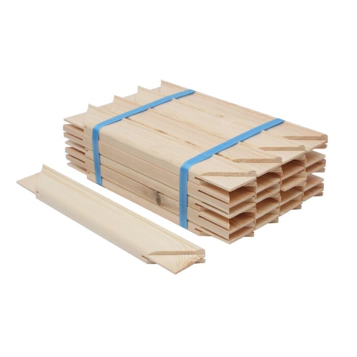 Deknudt S334 Nosítka přírodní barvy dřevo 60 cm