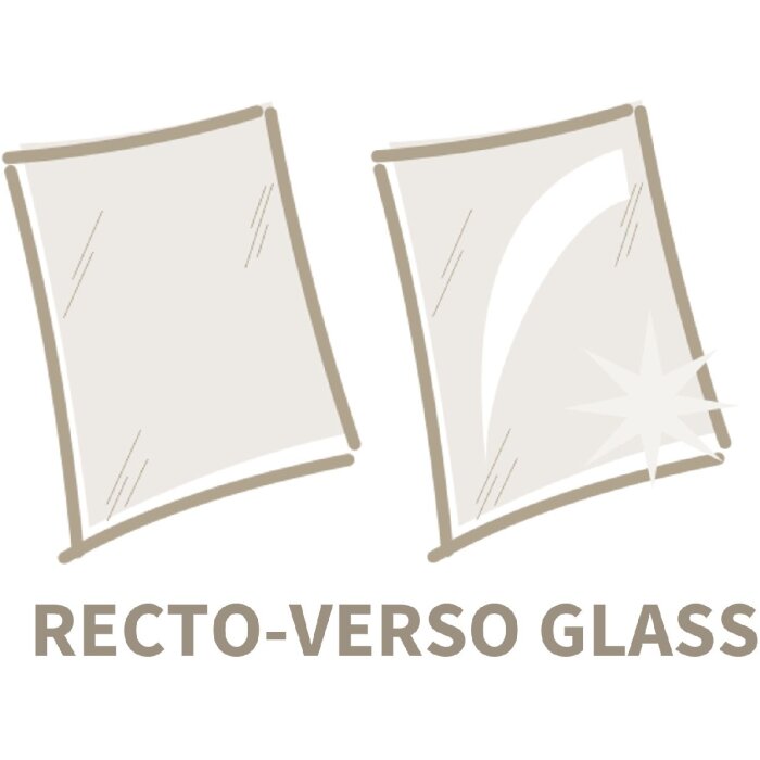 Deknudt S350A1 sklo na rám obrazu Recto Verso 30x40 cm