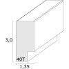 Montážní balíček Deknudt S40T DKbond 13,0 x 13,0 cm