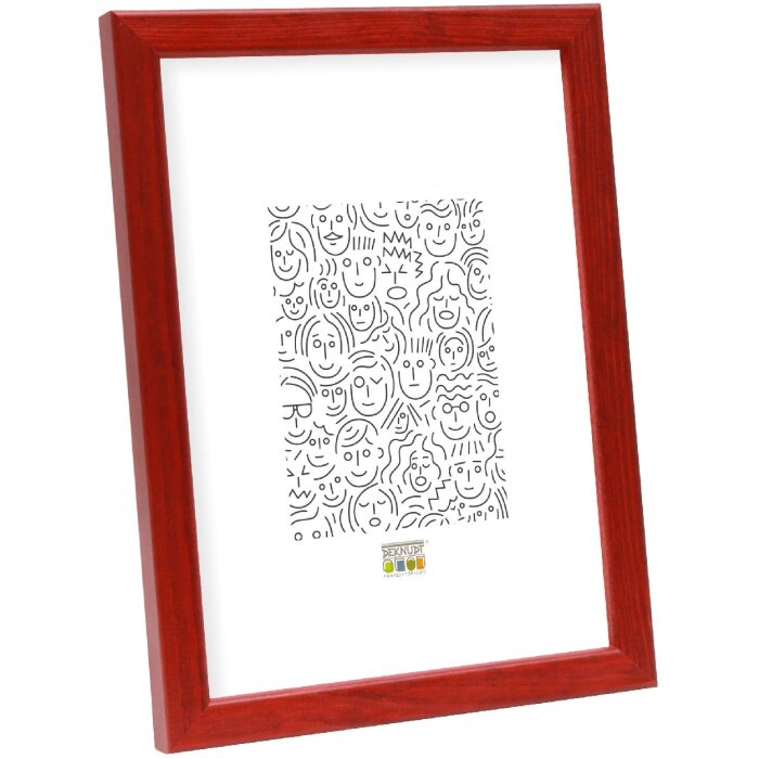 Deknudt S41JL4 dřevěný rám červený 21x29,7 cm formát A4