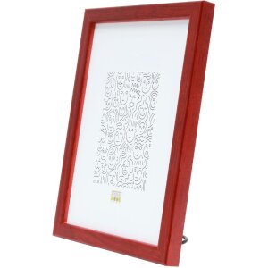 Deknudt S41JL4 dřevěný rám červený 21x29,7 cm formát A4