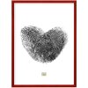 Deknudt S41JL4 dřevěný rám červený 21x29,7 cm formát A4