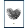 Deknudt S41JL6 Dřevěný rám modrý 21x29,7 cm - Elegantní rámeček na fotografie