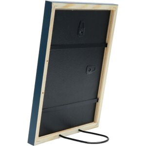 Deknudt S41JL6 Dřevěný rám modrý 29,7x42 cm - Elegantní rámeček na fotografie