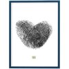 Deknudt S41JL6 Dřevěný rám modrý 29,7x42 cm - Elegantní rámeček na fotografie