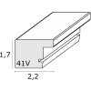 Deknudt S41VH2 Obrazová stěna 15 rámů černá 10x15(11) 13x18(2) 20x30(2)