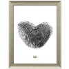 Deknudt S45ND2 rám matná stříbrná a černá 21x29,7 cm plastový