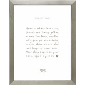 Deknudt S47BE2 fotorámeček stříbrný černý 13x18 cm plast čiré sklo