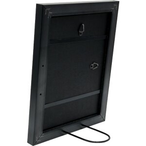 Deknudt S47BE2 Fotorámeček 20x20 cm Stříbrný Černý Plastový