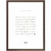 Deknudt S47CJ3 Rám na obraz tmavý dub 21x29.7 cm masiv sklo MDF