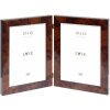 Deknudt S47EG1 Dvojitý fotorámeček kořenový design vertikální 10x15 cm