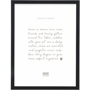 Deknudt S47EK2 Fotorámek černý 10x15 cm plastový