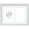 Deknudt S66KD1 rám stříbrné dřevo barva passe-partout 2 obrázky 10x15 cm